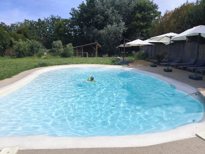 Mas Des Iscles Mallemort-villa 14 P -Piscine - Salon-de-Provence