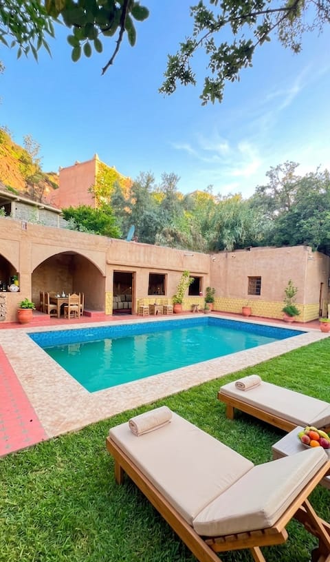Top Airbnb: Ouberge l'oassis house in Ourika