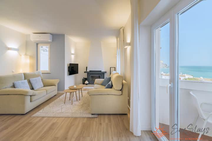 Ocean&cliff View - Balcony|fireplace By Sunstays - Praia da Luz