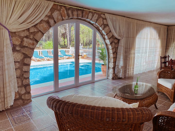 Villa Mas Del Molí · Piscina Privada · Pinar · 10p - Benimantell