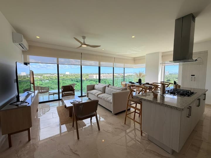 Depto. De Lujo En Valle Aurora | Vista Verde - Cozumel