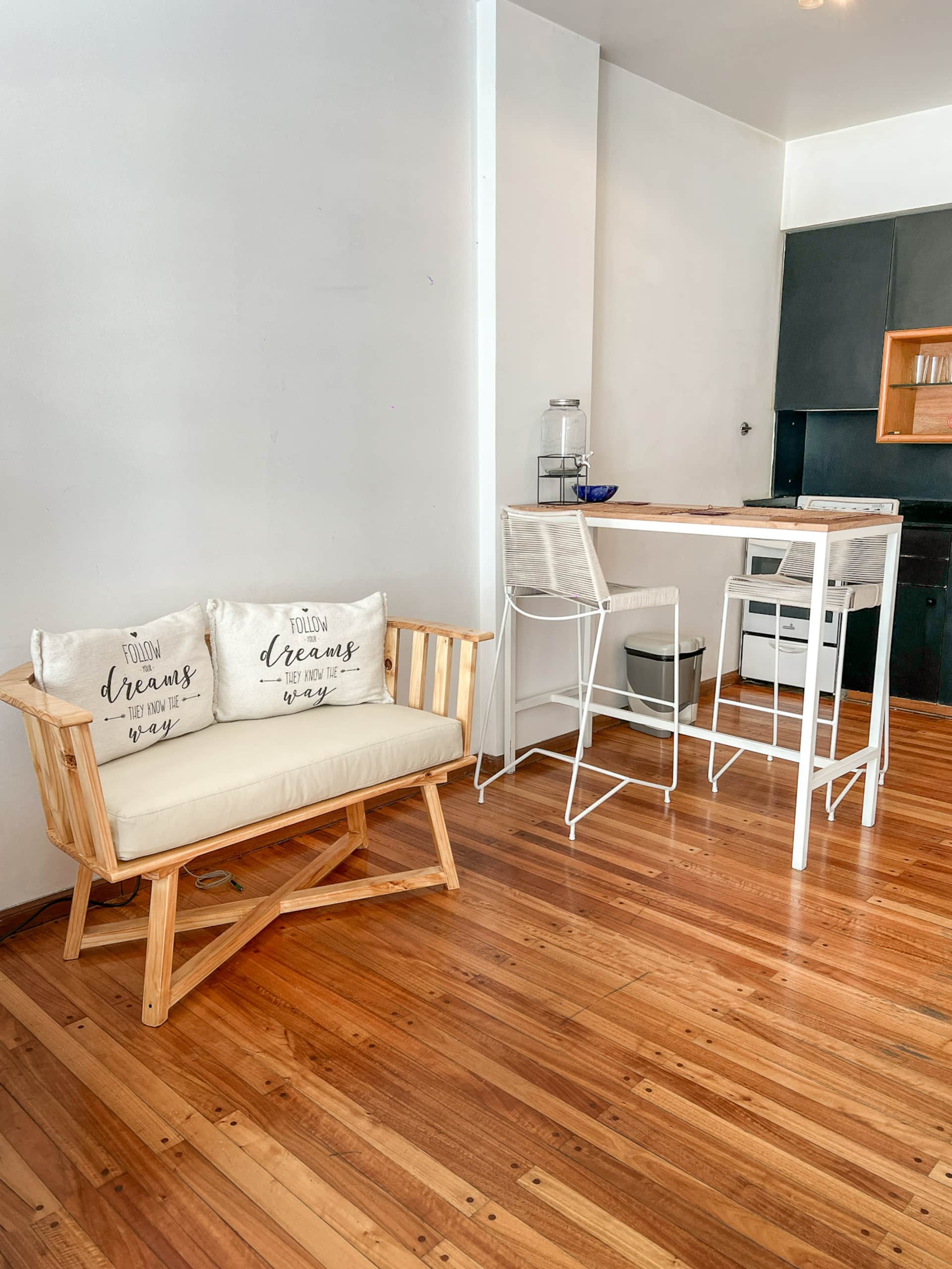 Studio apartment in Núñez, facing River Plate stadium