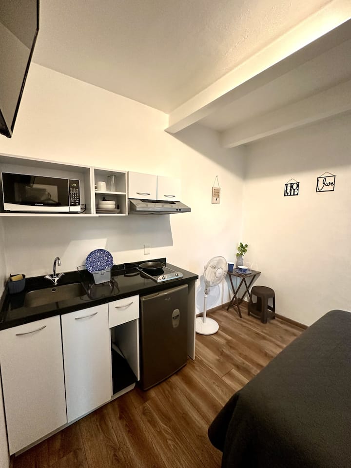 Loft Ideal Para Descanso Buena Ubicación - México