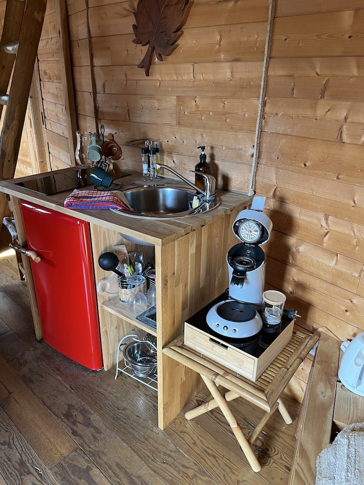 Cabane Perchée Pyrénées Avec Jacuzzi Privatif - Argelès-Gazost