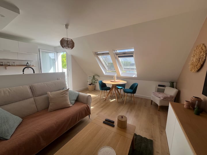 Appartement Chaleureux Avec Balcon – Vannes - Vannes