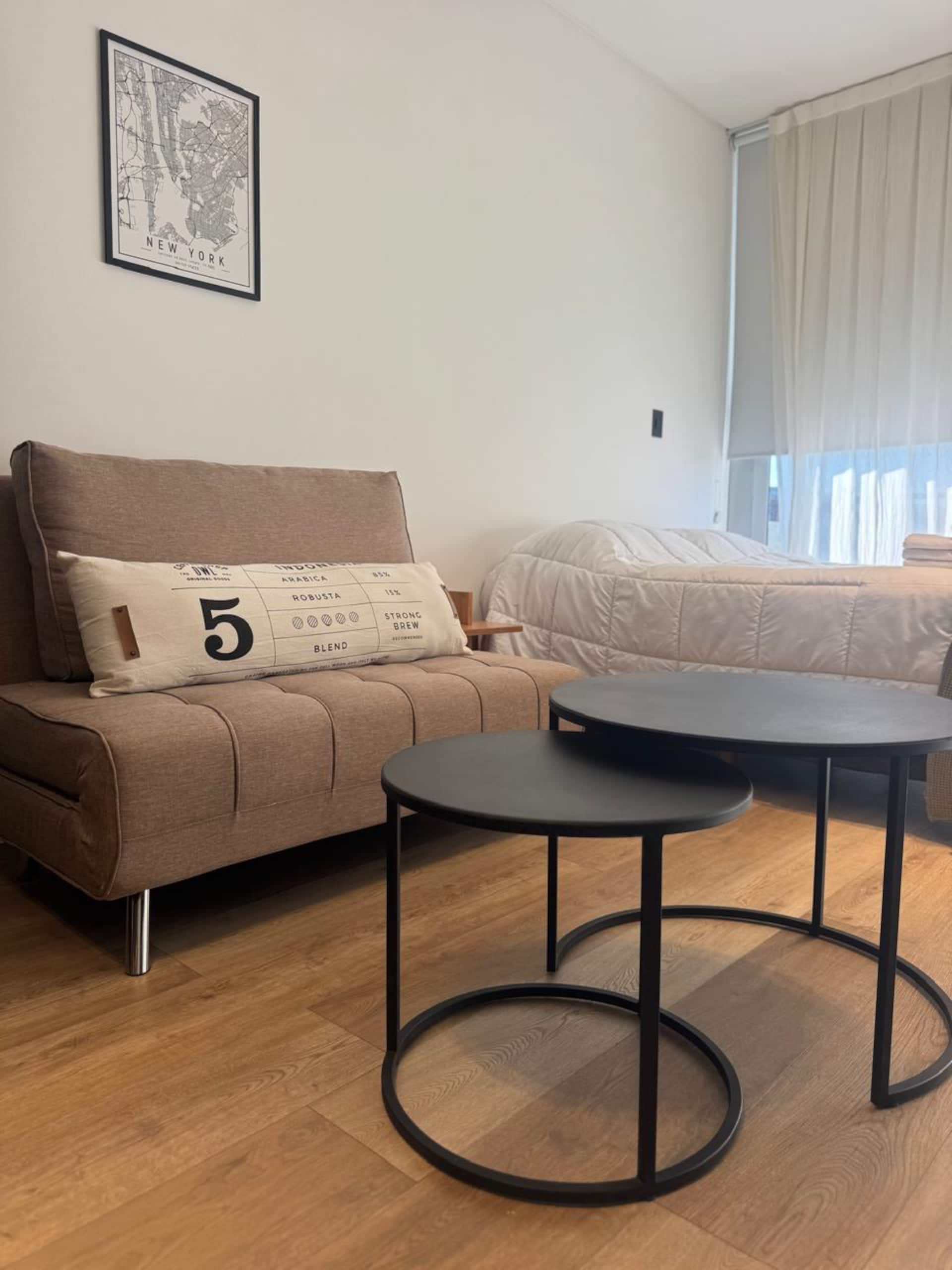 Combo 2 premium studios with balcony in Devoto
