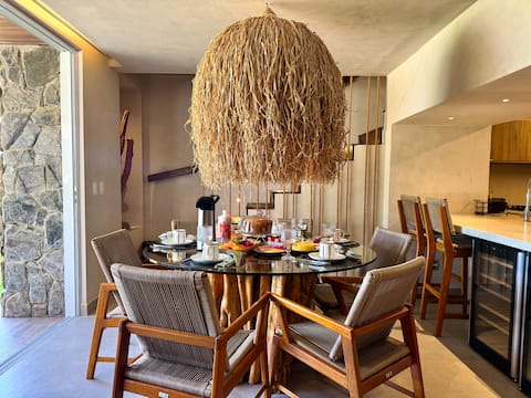 Top Airbnb: Milagres | 5 Suites + Staff House Sea View em Passo De Camaragibe