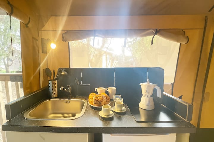 Glamping Il Poderino - Tenda Stella - 2 Ospiti - Cecina