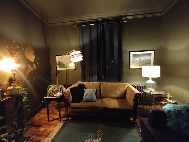 Bohemian Home Leith - 5 Min Walk To Tram - Edinburgh