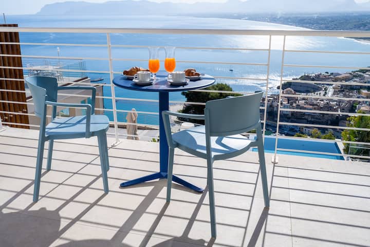 Hotel Belvedere Resort - Deluxe 102 - Sea View - Scopello