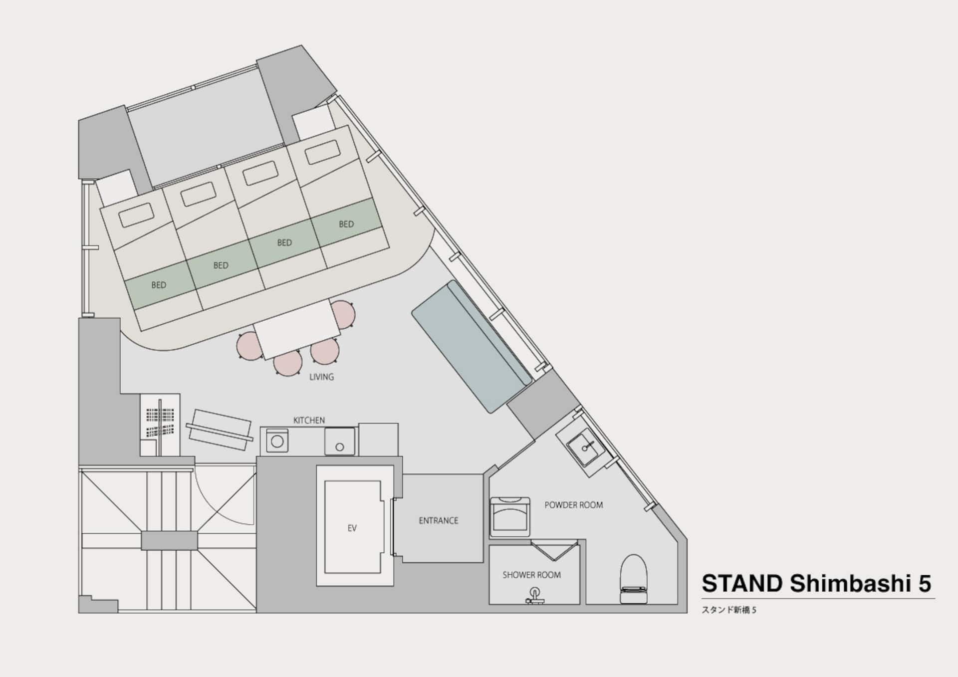 5-minute walk from Shimbashi Station/Conveniently located with direct access to Shibuya, Shinjuku, Ginza, and the airport/STAND HOTEL SHIMBASHI. — foto 2