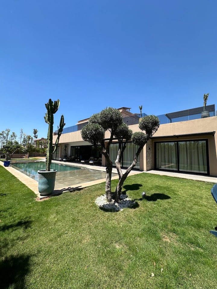 5 Ste Villa In Marrakech. Heated Pool. Breakfast. - Marrakech