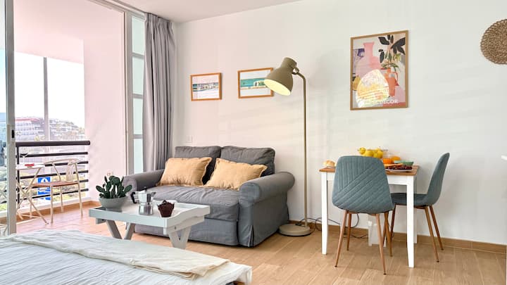 Estudio Junto Al Mar, Terraza, Vistas, Relax, Wifi - Los Llanos de Aridane