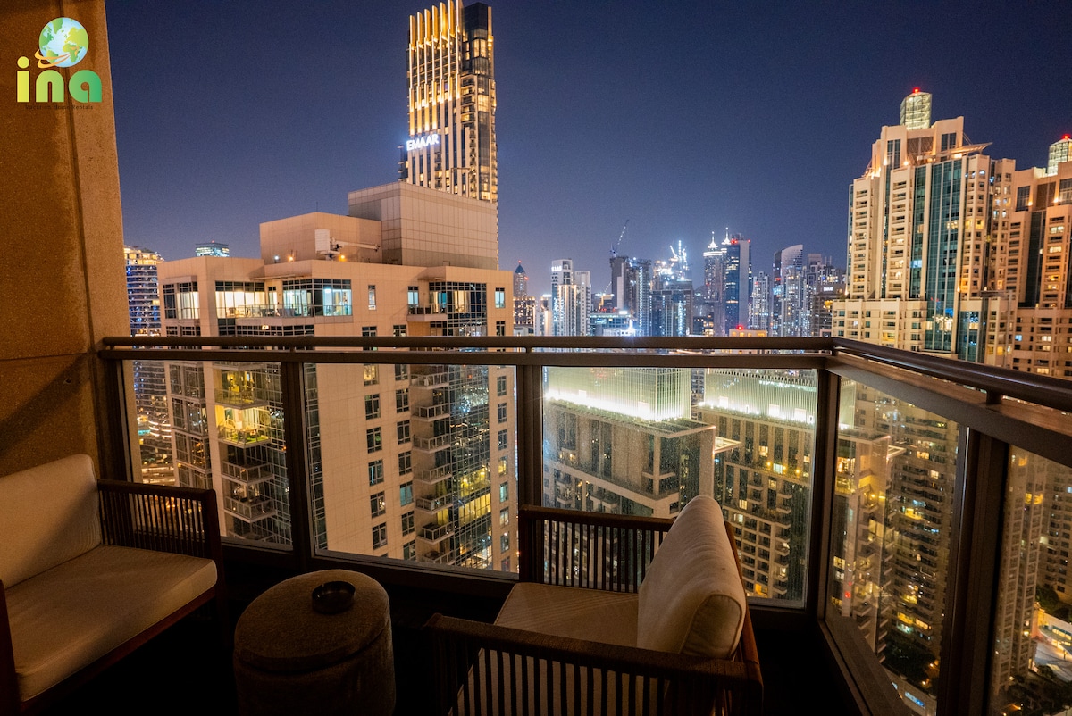 2 Bedroom Furnished Apartment with Burj Khalifa & Fountain View · II 2