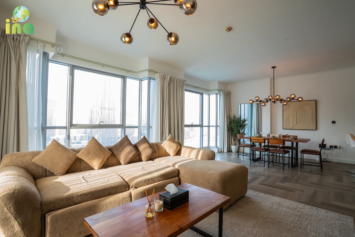 2 Bedroom Furnished Apartment with Burj Khalifa & Fountain View · II 3
