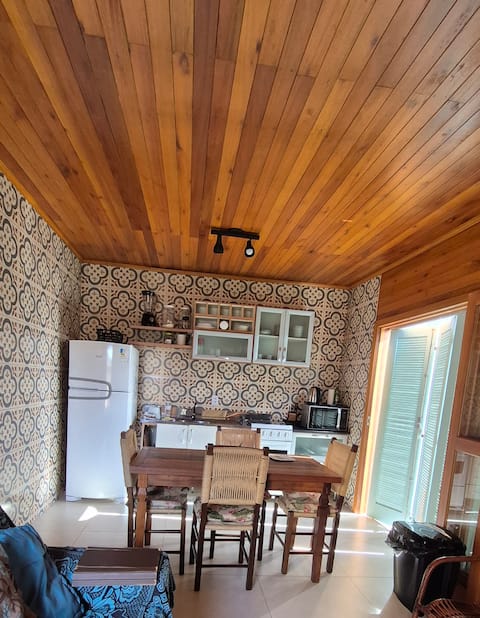 Top Airbnb: Beachfront cabin right on the sand in Jaguaruna