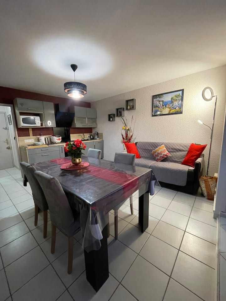 Logement Vue Mer Centre Ville 4 Couchages - La Grande-Motte