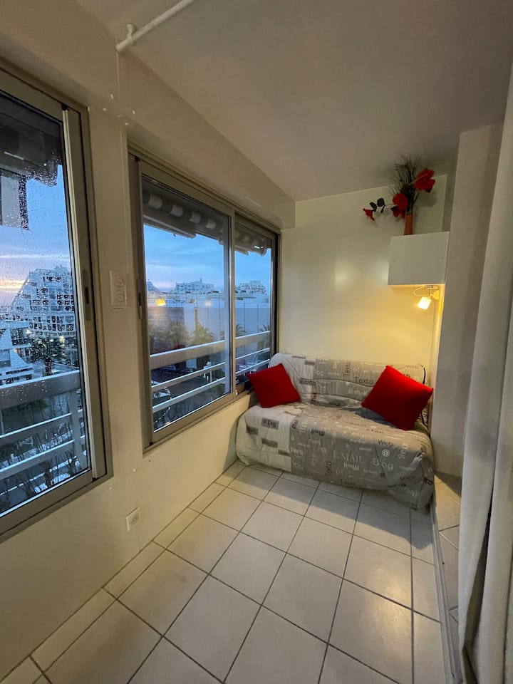 Logement Vue Mer Centre Ville 4 Couchages - La Grande-Motte