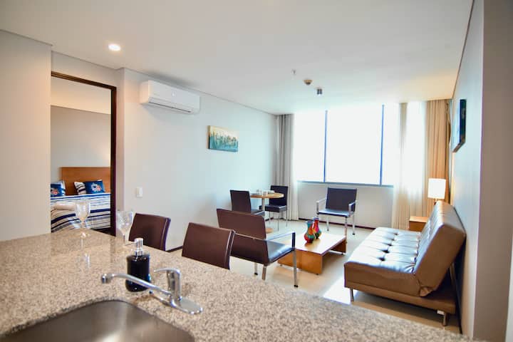 Agua Caliente / 2a/c, / Vistas / Lavadora/ Parking - 바랑키야