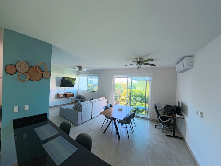 Departamento Con Piscina Ideal Nómadas Digitales - Playa del Carmen