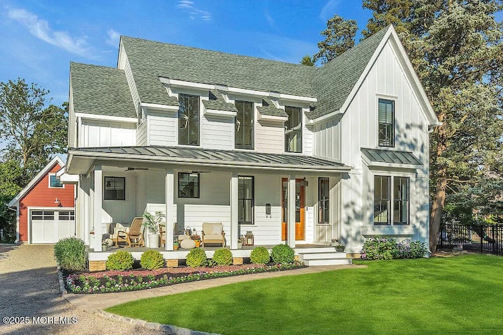 Breath Of Fresh Air - 3.5 Avenues From The Beach! - Belmar Beach