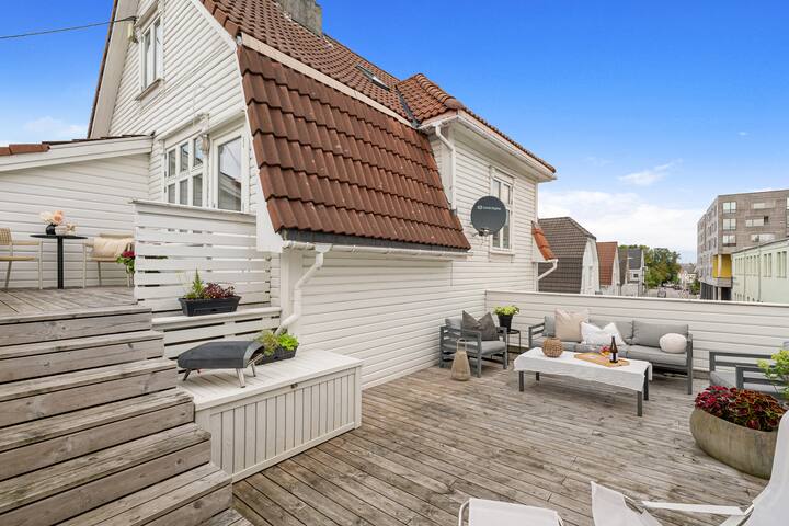 Herlig & Lyst Hjem I Stavanger Med Stort Uteområde - 스타방에르
