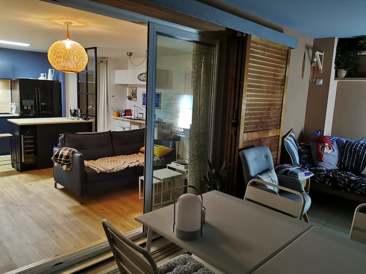 3* Vue Panoramique Mer, Terrasse, Piscine, Parking - Balaruc-les-Bains