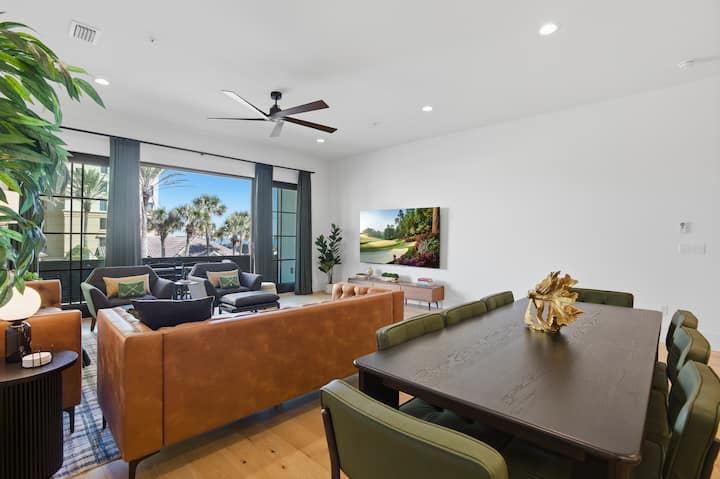 Be A Nomad | Jax Beach Golf Home | Sleeps 10 - Atlantic Beach, FL