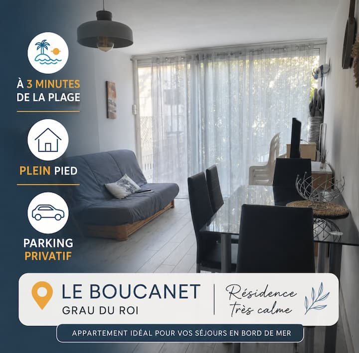 Appartement Cosy , Rive Droite Le Grau Du Roi - Le Grau-du-Roi