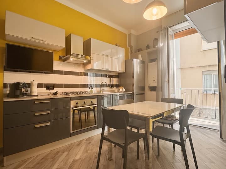 [50m From The Beach] Modern Seaside Apartment - Arenzano