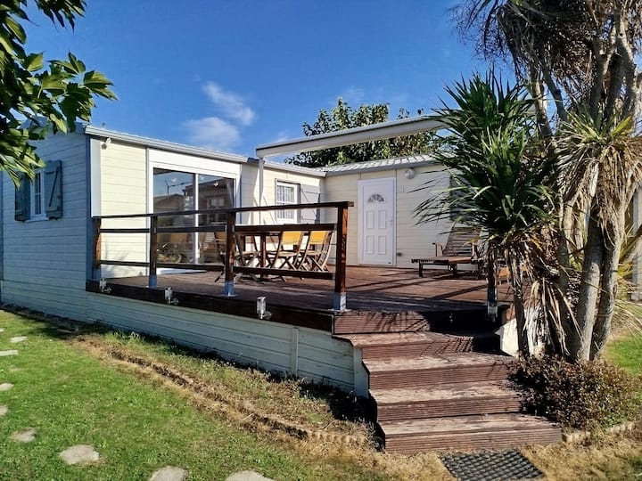 Chalet Dans Camping Avec Piscine Sans Vis à Vis - Bretignolles-sur-Mer