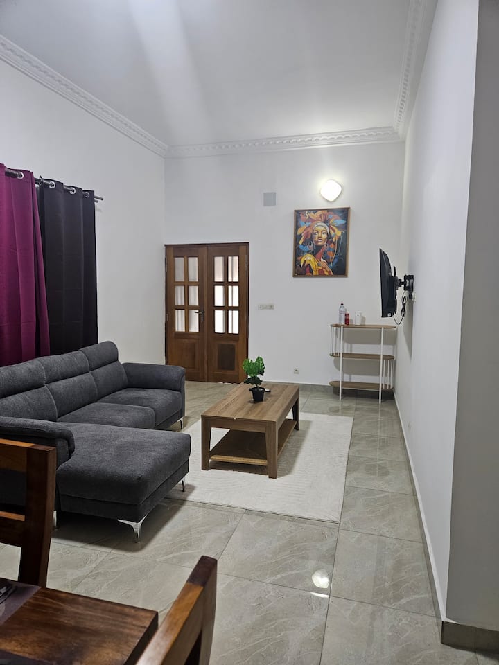 Appartement Spacieux à 10 Min De L'aéroport - Brazzaville