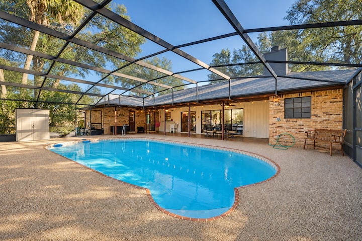 Deland Spring House, Pool, Near Blue Spring - DeLand
