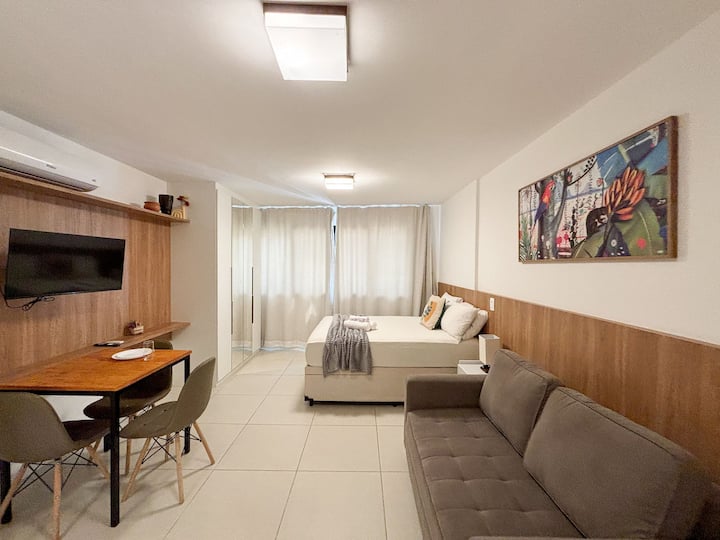 Super Novinho Studio+wifi+piscina Aquecida - Rio de Janeiro