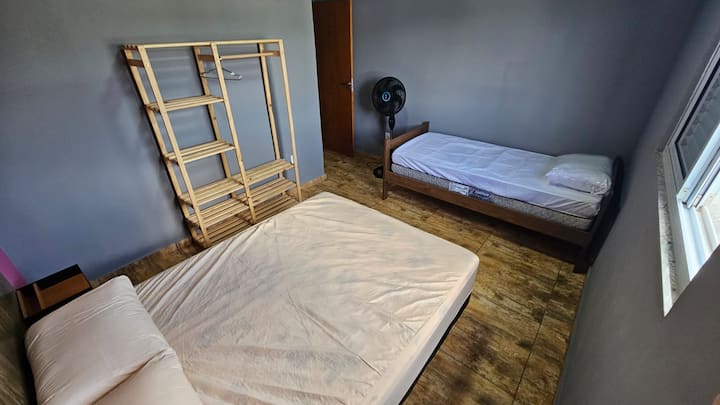 Não fornecemos roupas de cama e banho