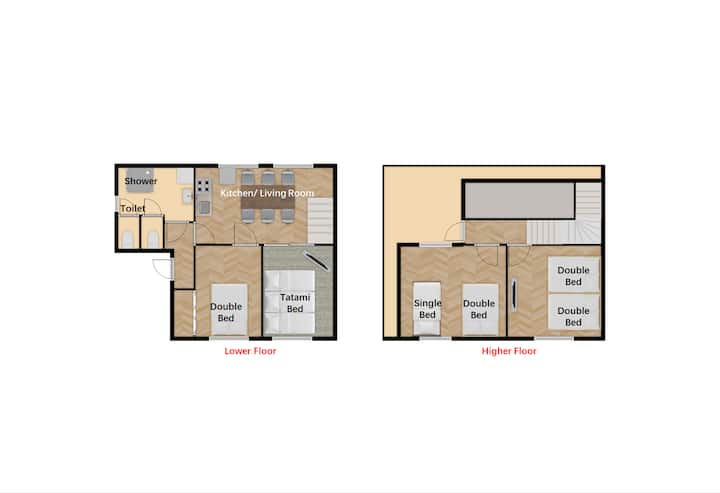 4br Apt｜7 Min Metro｜ueno-asakusa Area｜group Stay - Ueno