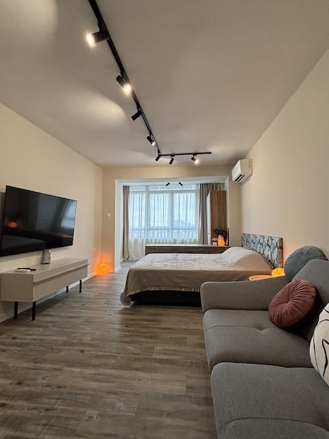 Successful Airbnb property: Sky & Hills View Central Plovdiv New 1 BR in Войводино