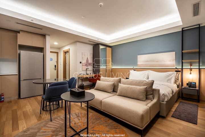 Lyra | Contemporary Designed Studio Apt | Gym - Maslak