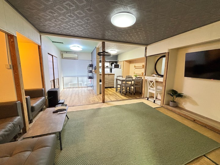 宿ｂａｎｋ空港前.18【国内線徒歩18分/平屋戸建45㎡/ファミリータイプ/日本家屋/博多の森】 - Fukuoka