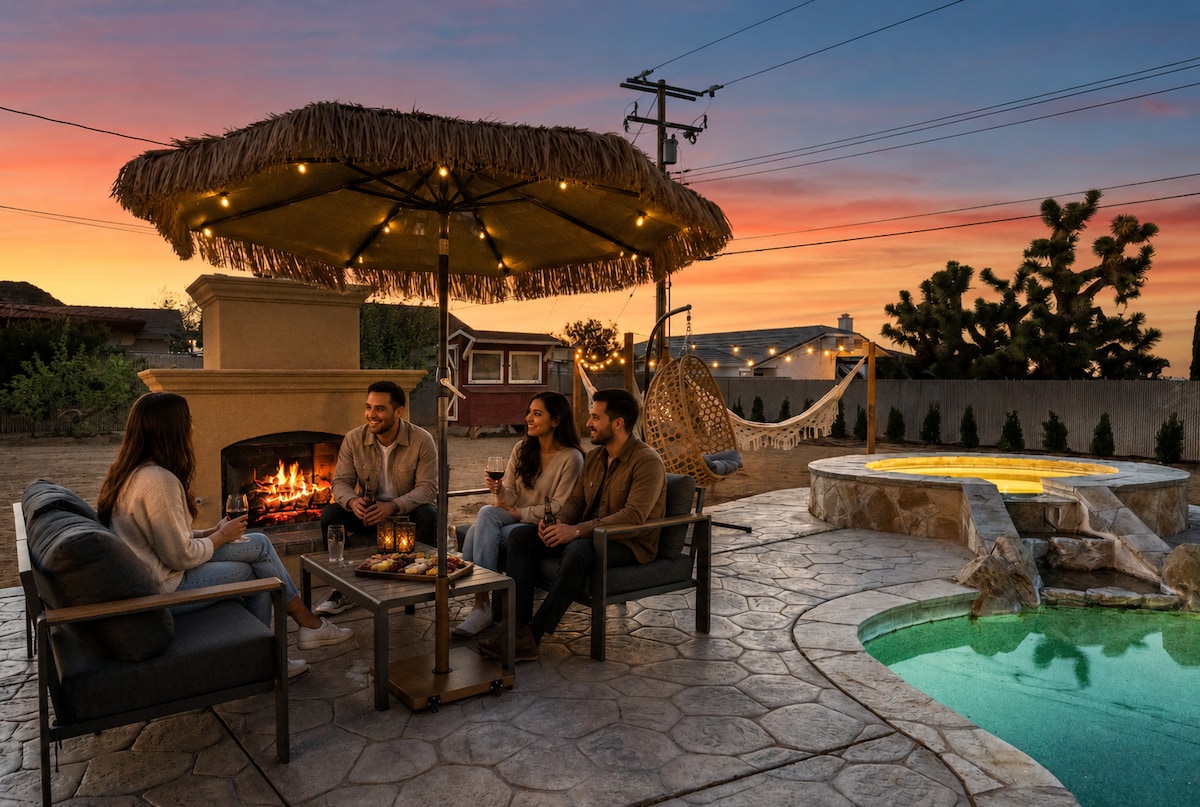 Casa Yucca Salt-Water Heated* Pool/Spa walk to JT - Houses for