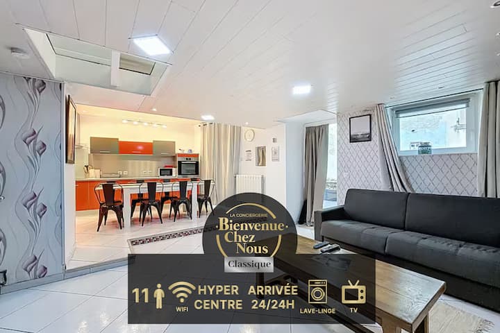 Maison 11 Couchages Veyre- Monton - Saint-Saturnin