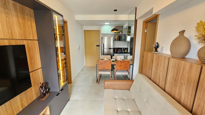 Luxo 2 Suítes C/ar, Lazer, Vaga E Muito Espaço! - Juiz de Fora