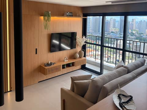 Top Airbnb: Marista Sophistication and Comfort•New•4 Guests in Goiás