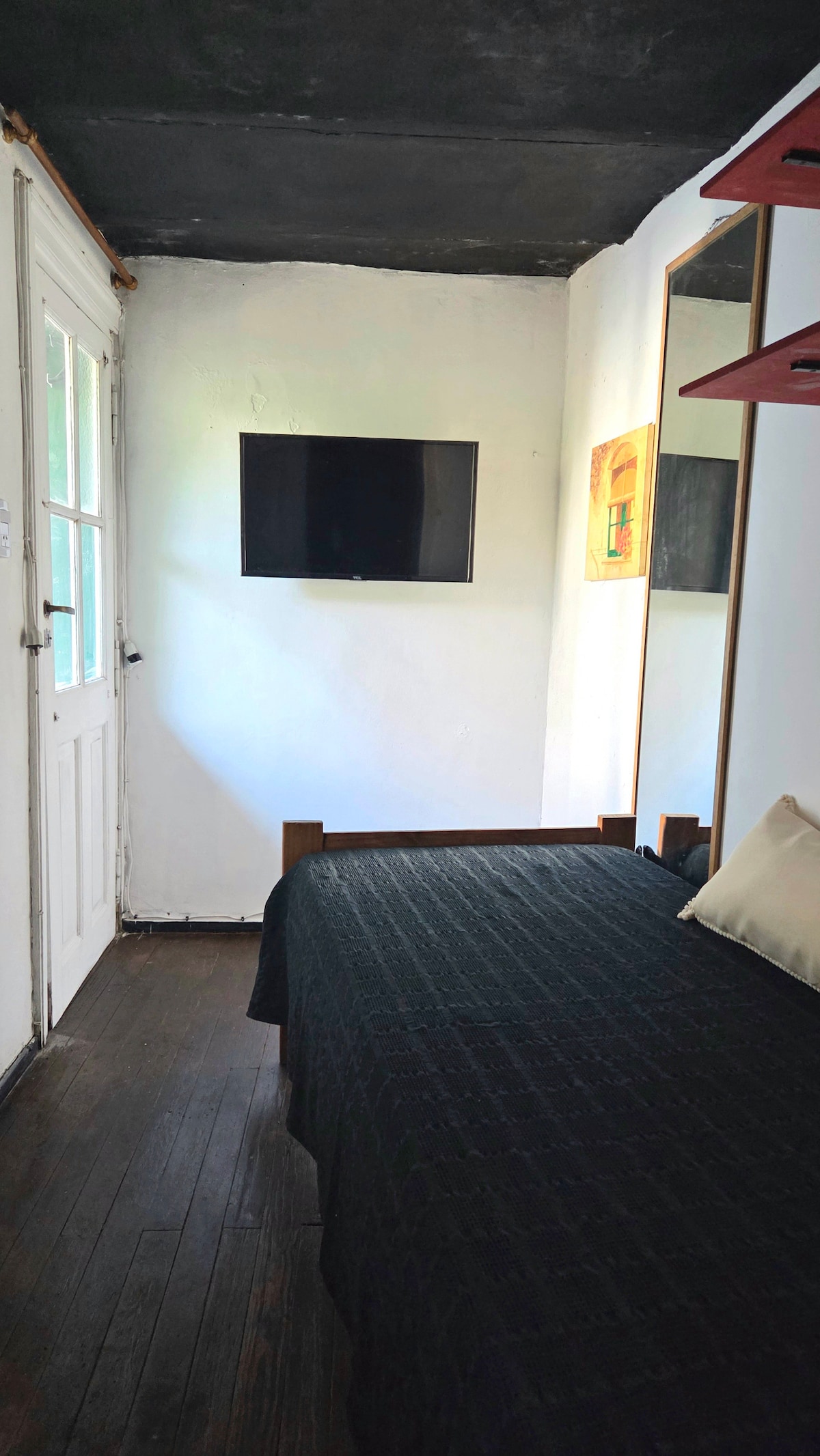 Habitación pequeña con baño privado en Chacarita