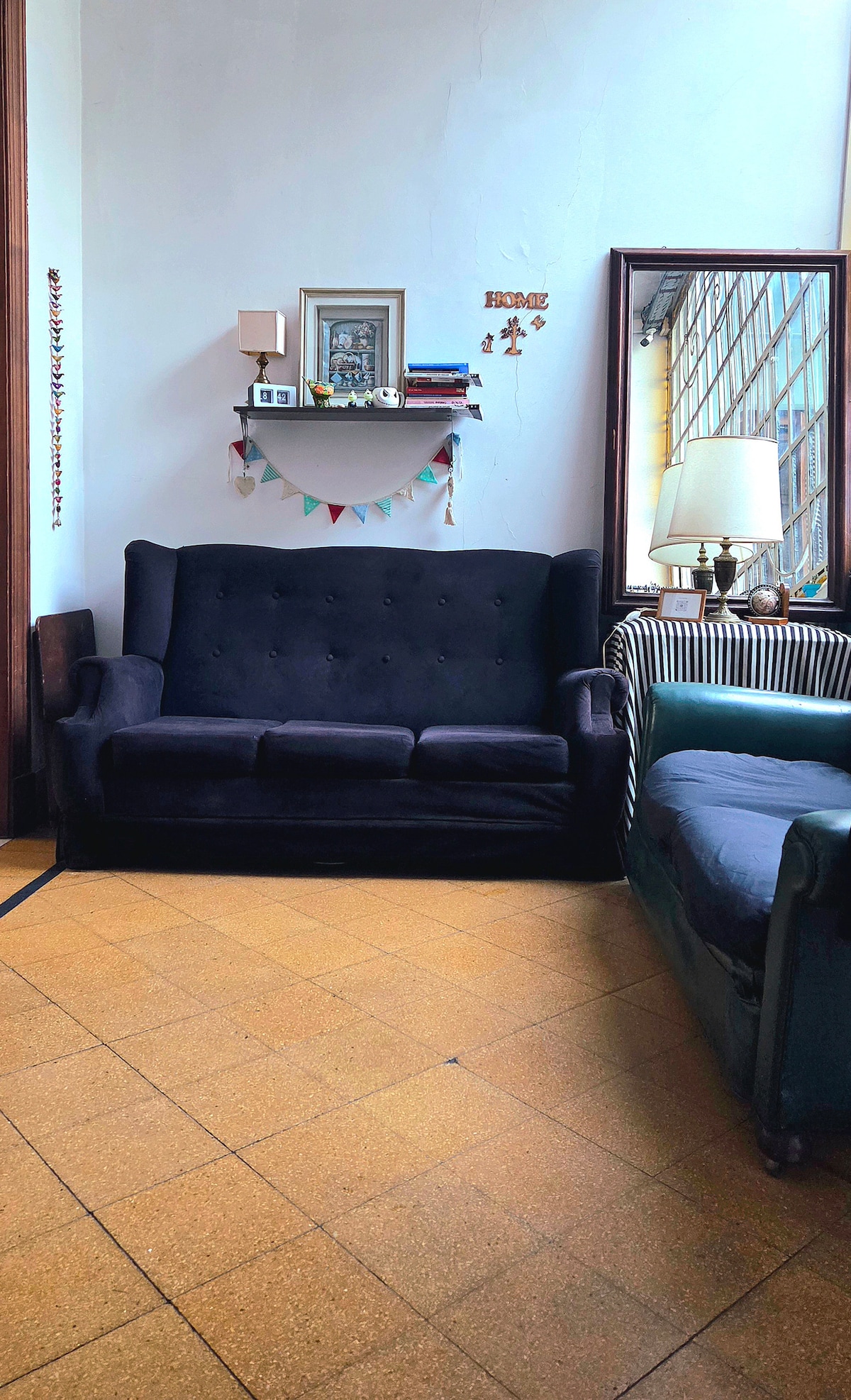 Habitación pequeña con baño privado en Chacarita
