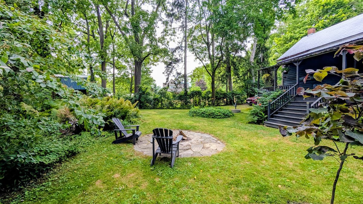Sun porch — perfect for morning coffee