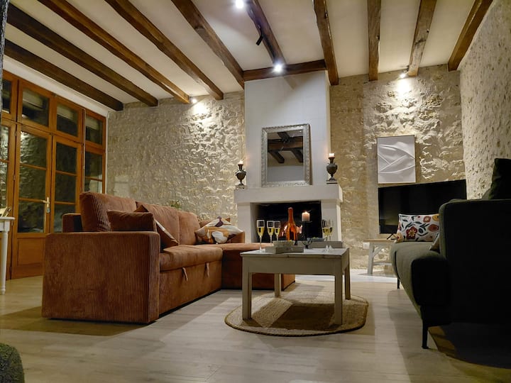 Domaine De Charme (12 Pers.) Avec Piscine Chauffée - Amboise