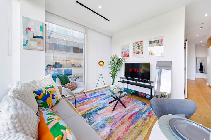 2br Rainbow Thru Mattisse- Sleeps 5 - Heathrow - 賓福特