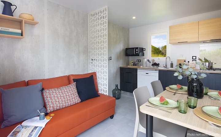Mobil Home Iroise 4 Adultes 2ch 2sdb 2wc - La Plaine-sur-Mer
