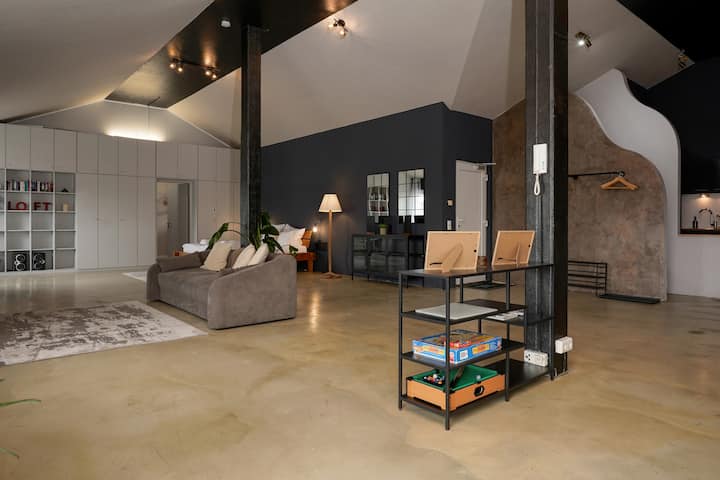Wohnkultur | Industrial Loft | 6 Pax | Parkplatz - Schwetzingen
